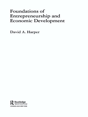 cover image of Foundations of Entrepreneurship and Economic Development